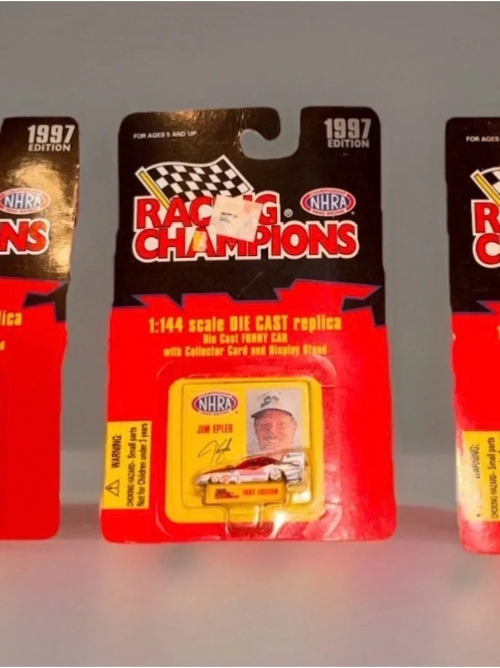 Racing Champions 1997 Edition Die-Cast Funny Car - Red and Black